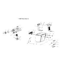 Victory Asm., Hinge, Rh 2004 Ca Touring Cruiser All Options (V04Tb16) 2632150